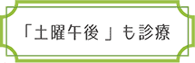 「土曜午後」も診療